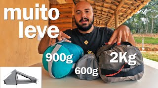 EQUIPAMENTO de CAMPING para MOCHILEIROS [upl. by Christiano393]