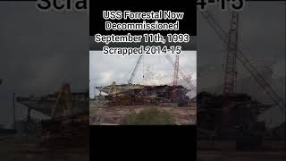 USS Forrestal Then VS Now [upl. by Safir]