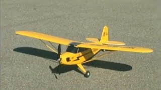 Spotlight FlyZone RC Piper J3 Cub RTF [upl. by Salbu]