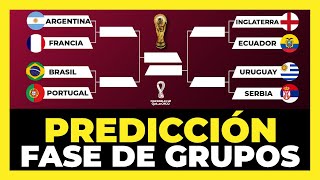 Análisis y Predicción de la fase de grupos del mundial de Qatar 2022⚽🏆 [upl. by Hendon]