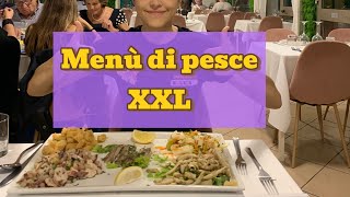 HO MANGIATO UN MENÙ DI PESCE XXL A FIUMICINO [upl. by Awad]