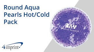 Round Aqua Pearls HotCold Pack by 4imprint [upl. by Lebasiairam]