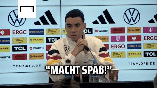 Zu viele Fouls gegen Musiala Der schmunzelt quotEin bisschen Rummeckernquot 👀😂 [upl. by Cartie]