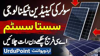 Canadian Bifacial Dual Cell Solar Panel Market Mein Aa Gaye  Ghar Ke Liye Sasta Solar Package [upl. by Junji845]