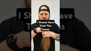 Taking Length Off My Beard In Seconds beardlife beards beardknot [upl. by Wendy]