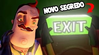 O VIZINHO VAI FUGIR DA CASA DELE SEGREDO  Hello Neighbor [upl. by Mullane]