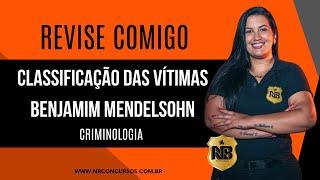 Vitimologia  Classificação das vítimas de acordo com Benjamim Mendelsohn criminologia [upl. by Ykcub]