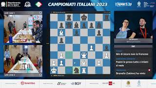 Sala  Brunello  Campionato Italiano Femminile 2023 Turno 2 [upl. by Euqinimod]