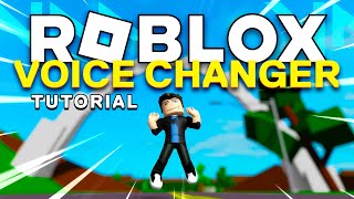 How to use voice changer in Roblox for free with Voicemod [upl. by Amadas494]