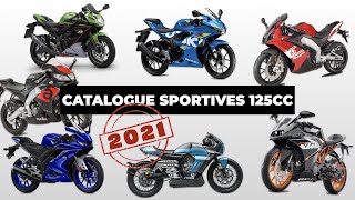 CATALOGUE 2021 des SPORTIVES 125cc 4 temps neuves [upl. by Faulkner941]