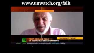 UN official Richard Falk calls Israel quotgenocidalquot [upl. by Low]