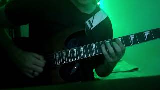 Psychosocial Solo  Slipknot I Guitar Playthrough [upl. by Lalage]