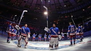 Blueshirts Opening Night Introductions  New York Rangers  MSG Networks [upl. by Airdnas879]