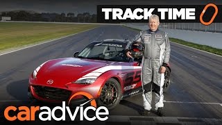 2016 Mazda MX 5 Global Cup Car Review  CarAdvice Track Test [upl. by Enoed997]