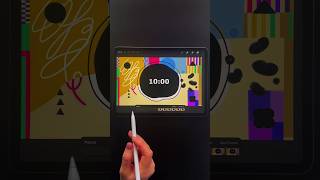 Create YOUTUBE PREMIERE COUNTDOWN on iPad 🔥procreate ipadart motiongraphics [upl. by Luciana]