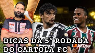 5° RODADA DO CARTOLA FC 2024  DICAS [upl. by Macdonald]