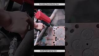 Portable Sandblasting Gun For Rust Removal  Portable Sandblaster shorts [upl. by Lonnard]