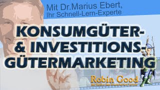 Konsumgüter und Investitionsgütermarketing [upl. by Tugman]