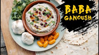 Receta de BABA GANOUSH casero fácil y rápido 🍆  ¿Mejor que el hummus de garbanzo [upl. by Ama83]