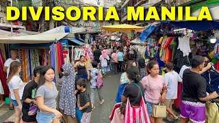 Divisoria Market Manila  Street Market Scenes this Christmas 2024  Walking Tour Philippines [upl. by Ozkum598]