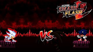 SSF2 Mods Hyper Sonic vs Sonic exe [upl. by Herrle]