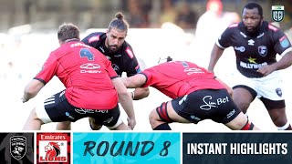 Hollywoodbets Sharks v Emirates Lions  Instant Highlights  Round 8  URC 202324 [upl. by Alegnat878]