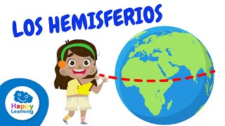 LOS HEMISFERIOS DE LA TIERRA Y SUS CURIOSIDADES  Happy Learning 🌏🌎🧐 [upl. by Netsruk]