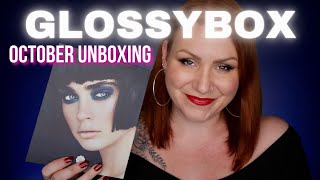 GLOSSYBOX OCTOBER 2023 BEAUTY SUBSCRIPTION BOX UNBOXING  SPECIAL EDITION [upl. by Karwan]