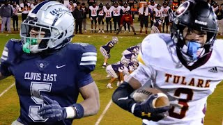 Clovis East vs Tulare Union 🏈 2024 Playoffs Round 1 🔥 Division 1AA maxpreps fridaynightlights [upl. by Acirdna]