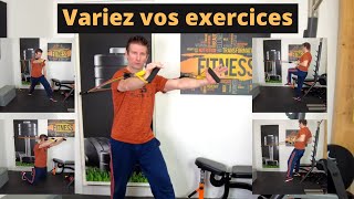 Comment varier vos exercices avec élastiques [upl. by Noiztneb]