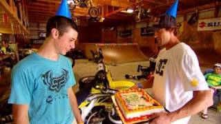 My Wish Travis Pastrana Gets Extreme with Brett [upl. by Leunamesoj]