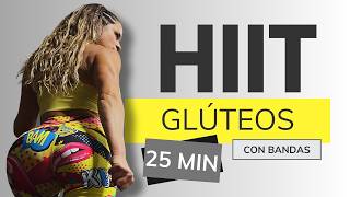 ¿GLÚTEOS INFERNALES 🍑 BOTTOM BURN  25 MIN ENTRENAMIENTO HIIT  Para Piernas y Glúteos Fuertes [upl. by Nhabois]