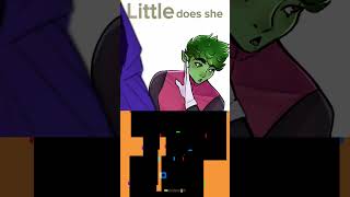 NASTY DOG Beast boy x Raven Teen Titans Animation  Blue Bouncing Square [upl. by Aiken]