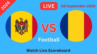 Moldova U18 Vs România U18 Meci Live Azi Tabloul de scor al meciului de fotbal live 2024 [upl. by Lovato]