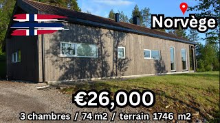 ENG SUB Norvège Grøndalen  €26000  Maison 3 Chambres 74 m2 terrain 1746 m2 [upl. by Terry507]