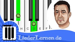 Hubert von Goisern  Brenna tuats guat  Klavier lernen  Musiknoten  Akkorde [upl. by Nivanod282]