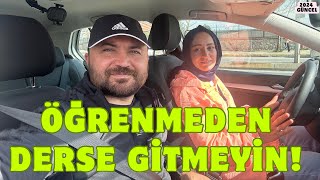 DİREKSİYON DERSİ EN İYİ NASIL ANLATILIR  direksiyondersi direksiyonsınavı ehliyet [upl. by Kinata]