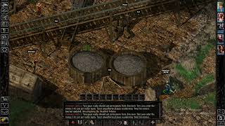 Baldurs Gate 1 Enhanced Edition Story Mode  28 Nashkel Mines Surface [upl. by Patrice]