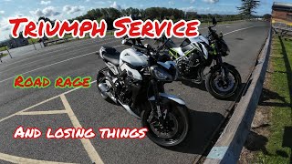 Triumph Street Triple Service [upl. by Ressay]