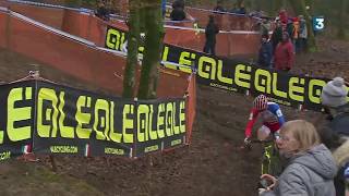 Championnats de France de cyclocross revoir la course Elite hommes [upl. by Anneg]