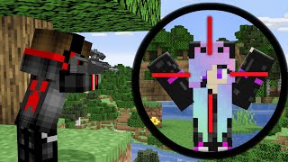 I BECAME A HUNTER IN MINECRAFT [upl. by Analle]