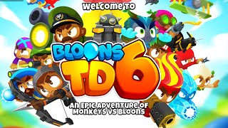 Bloons TD6 No Commentary Downsream Hard Half Cash [upl. by Orva]