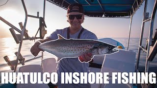 Huatulco Inshore Fishing CRAZY FIGHT Captain Eduardo BLACK MARLIN [upl. by Marou4]