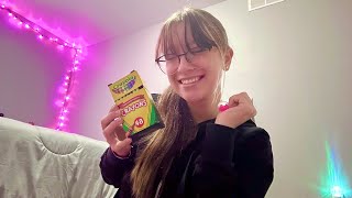 ASMR  Weird Girl at Summer Camp Does Crafts With You [upl. by Mccormick432]