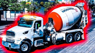 Ready Mix Concrete Trucks POURING CEMENT Cement Mixers amp Concrete Pump ACTION [upl. by Tracey]