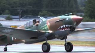 FAST amp FURIOUS FLYING TIGER P 40 LOW PASS with GREAT SOUND [upl. by Noonberg]