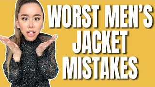 10 Worst Jacket Mistakes EVERY Man Makes  Mens Fashioner  Ashley Weston [upl. by Jarita994]