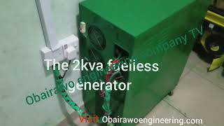 2kva fuelless generator installed at Owerri Imo state 9092024 offgrid power supply for home [upl. by Eiboh221]