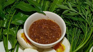 Ulamulaman Dengan Sambal Belacan Dan Telur Masin [upl. by Arzed]