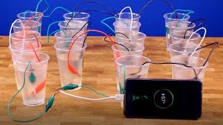 The simplest homemade battery [upl. by Inotna]